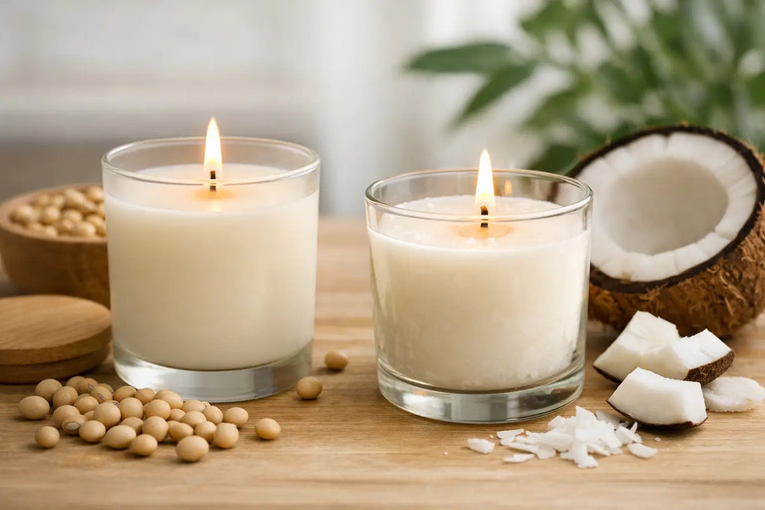Are Soy and Coconut Wax Candles Safe?