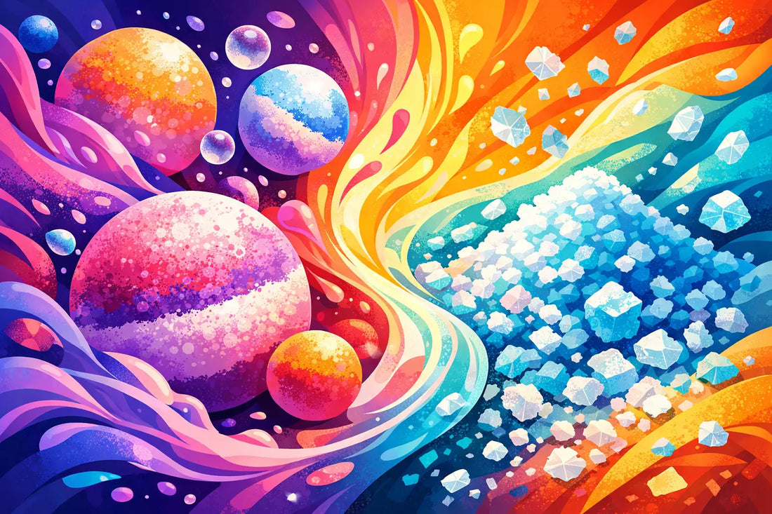 Bath Bombs vs Bath Salts: Which to Choose?