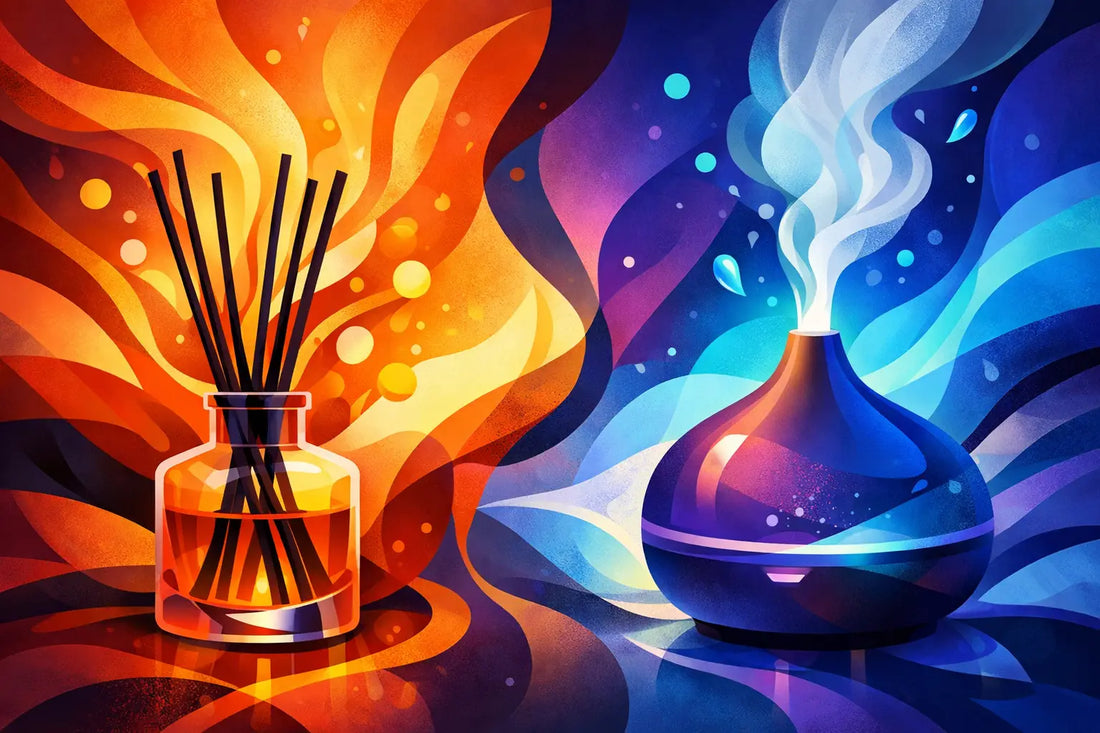 Reed Diffuser vs Oil Diffuser for Your Home