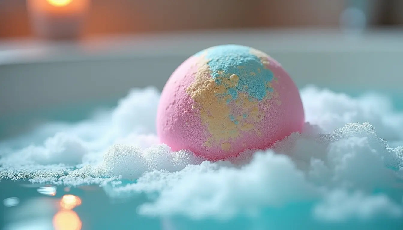 Indulge in Relaxation with Bath Bombs and the Sweet Scent of Honeysuckle Soap Wick-edly Natural