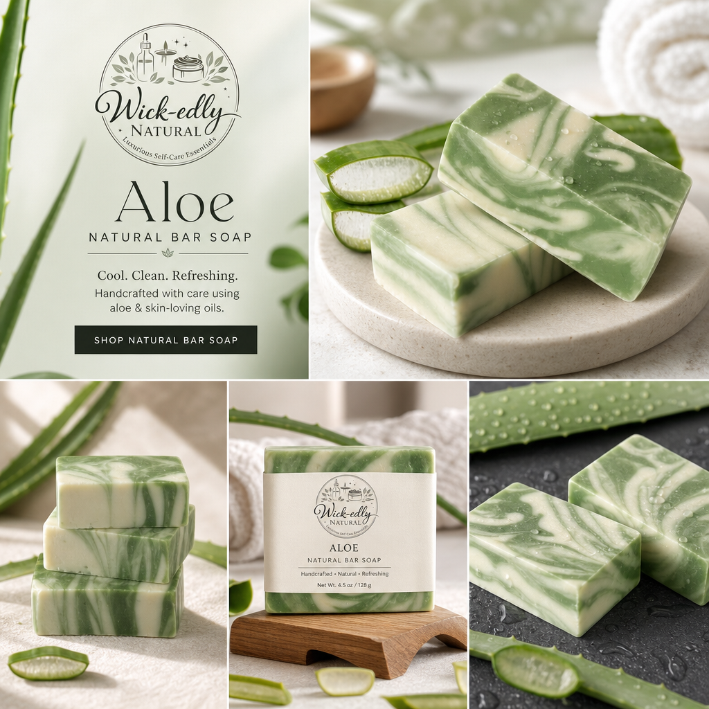 Oasis of the Gods: Cool Fresh Aloe Soap