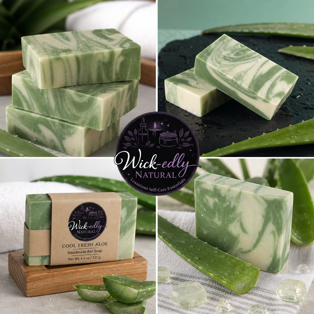 Oasis of the Gods: Cool Fresh Aloe Soap
