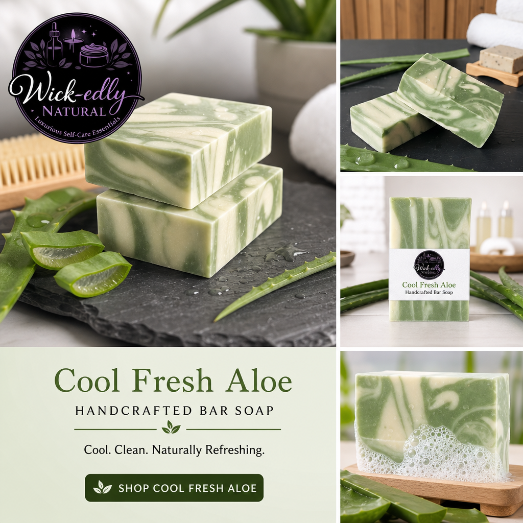 Oasis of the Gods: Cool Fresh Aloe Soap