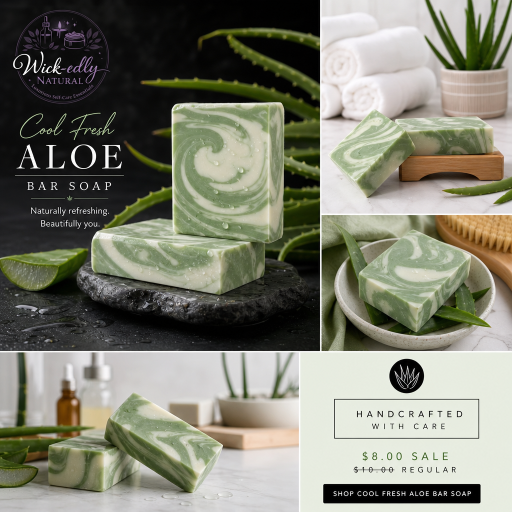 Oasis of the Gods: Cool Fresh Aloe Soap