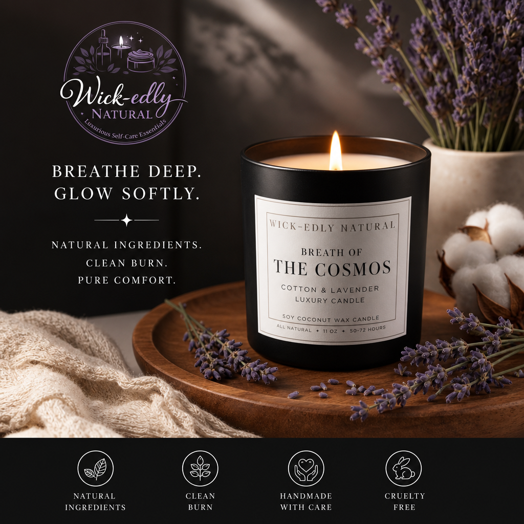 Forge of the Night: Obsidian & Leather Luxury Candle