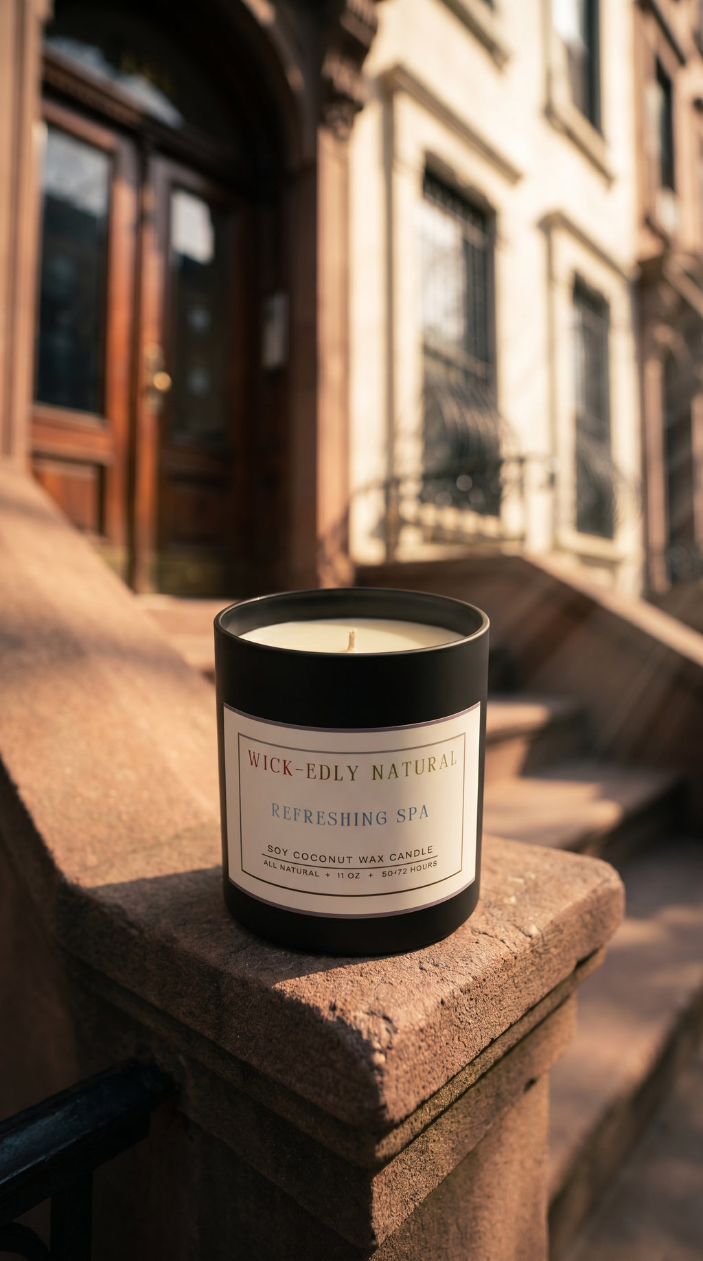 Shrine of the Springs: Refreshing Spa Luxury Candle