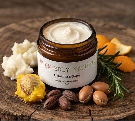 The Alchemist’s Grove Whipped Beard Butter – Orange, Bergamot & Sacred Rosemary