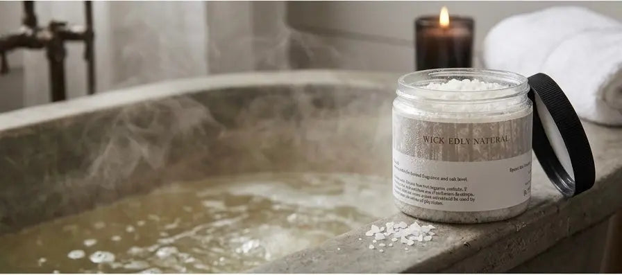 Premium Patchouli Cedarwood Scented Bath Salts vendor-unknown