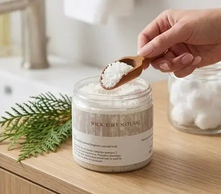 Premium Patchouli Cedarwood Scented Bath Salts vendor-unknown