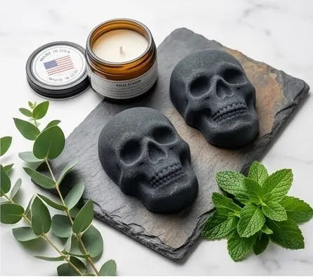 Eucalyptus Spearmint Skeleton Bath Bomb vendor-unknown