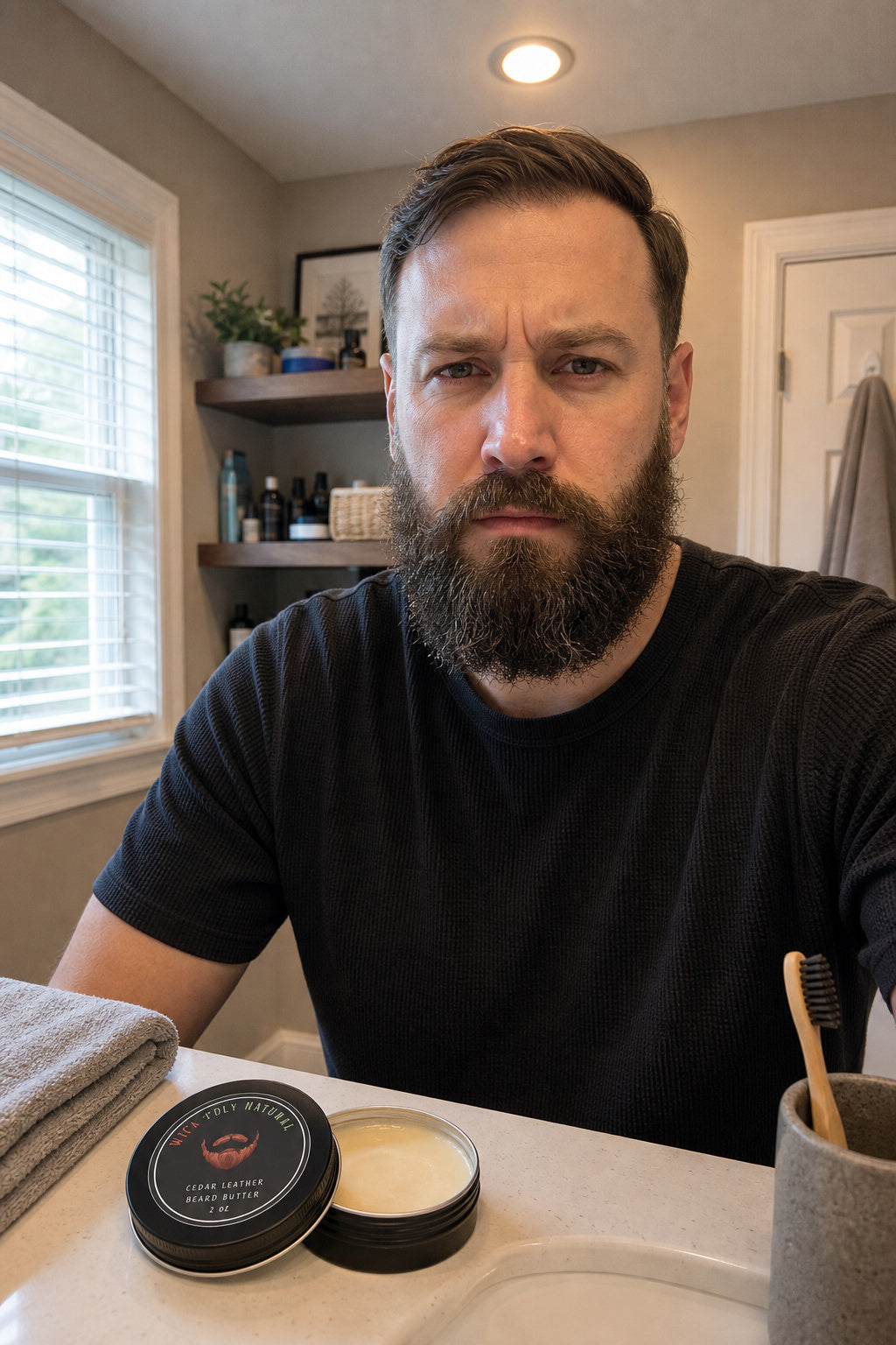 Alchemist's Balm: Cedar Leather Beard Butter